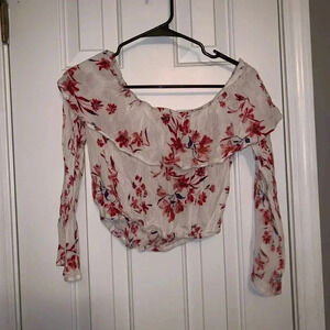 Off The Shoulder Crop Top